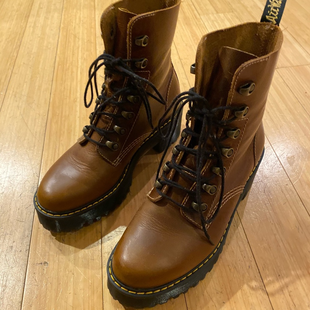 Dr. Martens Leona Orleans Platform Boots